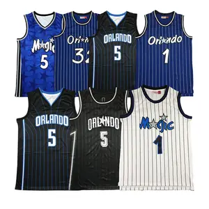 2024 Orlando Team Basketballtrikot Herren Basketball-Anzug Sportbekleidung genäht Basketballbekleidung Paolo Banchero Trikot