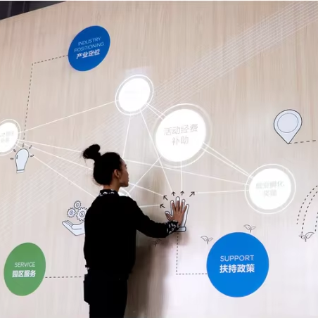 Interactive Floor Wall Projector Durable Safe Wall Parent-child Interaction Place Interactive Mapping Digital Display