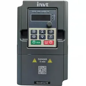INVT Goodrive10系列GD10-2R2G-S2-B过载2.2kw 220V迷你经济型逆变器