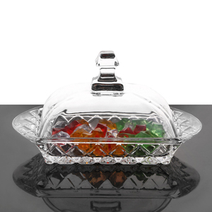 Boîte à <span class=keywords><strong>beurre</strong></span> en verre, fournitures de <span class=keywords><strong>restaurant</strong></span>, beurriers, beurriers - Product Image 6