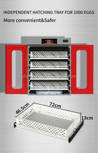 Incubadora de Huevos para Patos, Gansos y Pollos, Capacidad para 1000 Huevos, Equipo de Incubación para Granjas Avícolas, Incubadora Automática - Product Image 4