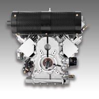 Moteur de bateau diesel Holfill HD2V92 22HP, norme Euro 5, 4 temps, démarrage électrique, multicylindre, refroidissement par air, haute performance
