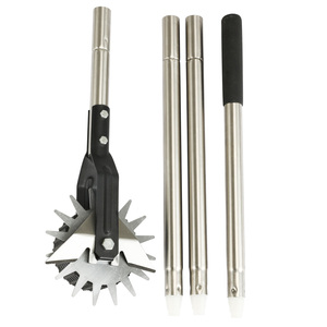 Vertak Hướng dẫn sử dụng Cỏ <span class=keywords><strong>edger</strong></span> vườn thép không gỉ bánh xe quay <span class=keywords><strong>edger</strong></span> cho vườn & vỉa hè loại bỏ cỏ dại - Product Image 3