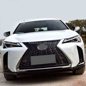 LST Factory <span class=keywords><strong>UX</strong></span> Sport Grille para <span class=keywords><strong>LEXUS</strong></span> 2019-2022 UX200 UX250 UX260 UX300E kits de carrocería cromados dorados oscuros parachoques delantero - Product Image 2
