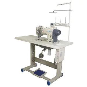 BY-8752D Sokiei Twin Needle Double Needle Lockstitch Clothes Industrial Sewing Machine