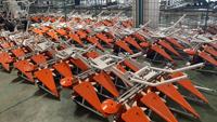 Mini-machines agricoles 4G150 Philippines – Moissonneuse-batteuse automotrice pour riz, haricots et millet