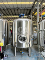 Réservoir de mélange de yaourt en acier inoxydable 304 fabriqué en Chine Équipement de fermentation de yaourt