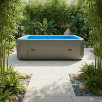 Piscine gonflable pour enfants en PVC grande capacité avec siège de relaxation 3*2.5*1m