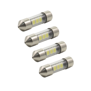 <span class=keywords><strong>Lampadina</strong></span> LED T6.3 Sv7.5 Festoon 28mm 6 <span class=keywords><strong>Volt</strong></span> 12 <span class=keywords><strong>24</strong></span>, Lampada Fusibile Sottile per Cruscotto Nautico, Pannello Strumenti, Bilancia, Alta Prestazione - Product Image 2