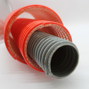 Tuyau d'aspiration hélicoïdal flexible en <span class=keywords><strong>PVC</strong></span> renforcé haute pression pour le refoulement d'eau - Product Image 1