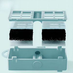 3W 壁掛け水槽フィルター - 軽量で調整可能な吊り下げ式フィルタースポンジ、2～15ガロンの水槽、屋外、浴室、デスクトップ用 - Product Image 4