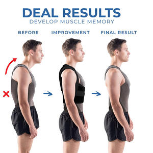 Ceinture de correction anti-cyphose Menics OEM/ODM, réglable, orthopédique, soutien lombaire, écarteur d'épaules pour adultes - Product Image 3