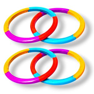 Handcrafted Pataka Luxury Lac <b>Bangles</b> Premium <b>Indian</b> Fashion Jewelry with Authentic Traditional Styling and Glamorous Appeal - Product Image 5