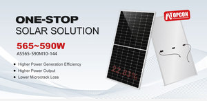 強力な集中ソーラーパネル590W 585w 580w 575w 182mm 144セルTopcon NタイプTUV認定工場卸売ソーラーパネル - Product Image 2