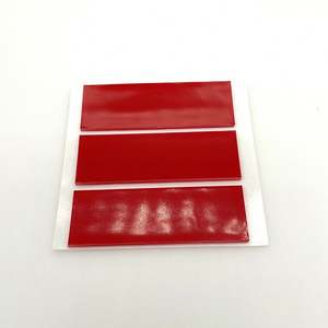 Ruban adhésif double face en acrylique rouge, haute adhérence et transparent, idéal pour la pose automobile et les travaux manuels - Product Image 5