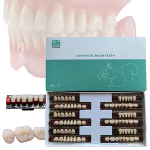 Dental Lab CE ISO Multi Layers Dental Acrylic Denture Teeth Composite Synthetic Resin Teeth Acrylic Resin Teeth Dentures