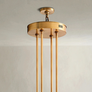 Simple Modern Oval Ring <b>Crystal</b> Pendant Lamp Multiple Finish Metal Frame <b>Chandelier</b> For Home Ambient <b>Lighting</b> - Product Image 5