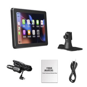 2025 Cuatomization Android 11 13 7 pulgadas REPRODUCTOR DE DVD para coche entretenimiento Universal 1920*1080 IPS pantalla táctil Monitor de coche - Product Image 6