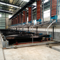 Table de séparation minérale sans produits chimiques 6-S - Plateau en PRV pour sable fin et boue (0,3-1,8 T/h)