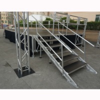 Podium de scène en aluminium de luxe avec estrade modulaire