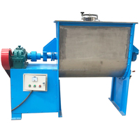500l nastro Mixer in acciaio inox tipo orizzontale doppio nastro elicoidale frullatore a polvere secca macchina di miscelazione per spezie/fertilizzante