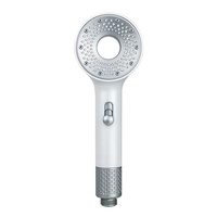 Pommeau de Douche Écologique Portable avec Amélioration de la Pression et Filtration pour l'Élimination du Chlore, Design Moderne pour Salle de Bain