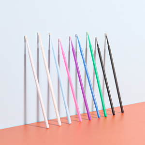 Brosses à cils jetables en plastique souple Rainbow Micro Brush Colors – Mini brosses à <span class=keywords><strong>mascara</strong></span> à usage unique - Product Image 1