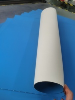 Couverture d'impression en caoutchouc naturel Vulcan modèle 868 bleue, fabrication chinoise, Fire God, épaisseur 1,95 mm, dureté 81, découpe personnalisée disponible