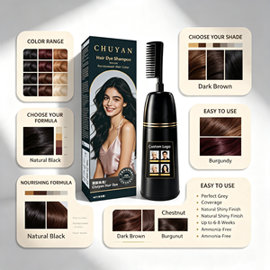 CHUYAN Professional Hair Dye Comb Deep Nourishing With Argan Oil for Beauty Parlor Halal Approved Free Sample - Product Image 1
