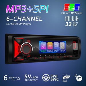 Autoradio 1DIN Reproductor MP3 <span class=keywords><strong>para</strong></span> Auto con Pantalla TFT y Asistente de Voz 5.0V RCA Preout BT 5.1 A2DP <span class=keywords><strong>FM</strong></span> AM RDS OEM ODM - Product Image 2