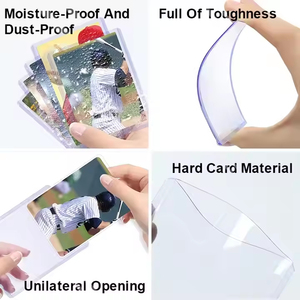 ซองใส่บัตรแข็งแบบบาง QY Slim Rigid Card Saver Sleeves PP ขนาด 3x4 นิ้ว ไม่มีฝาปิด สำหรับเก็บบัตรเครดิต - Product Image 3