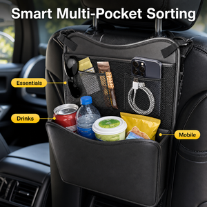 Auto-Sitzlücken-Organizer Doppelseitige Aufbewahrungstasche Multi-Taschen Fahrzeug-Innenraum-Organizer - Product Image 1