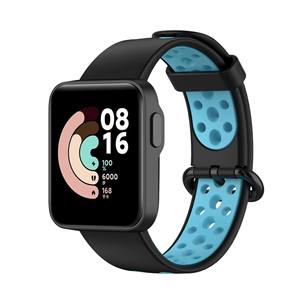 Correa de silicona de doble color para reloj deportivo, pulsera inteligente, pulsera para XiaoMi <span class=keywords><strong>Mi</strong></span> redmi <span class=keywords><strong>Watch</strong></span> <span class=keywords><strong>Lite</strong></span> - Product Image 2