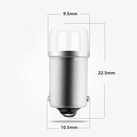 Ampoule led multicolore DC 12V BA9S 3030 1W-L, Spot de voiture, étanche, feu de recul, lampe de lecture, lampe de porte pour voiture