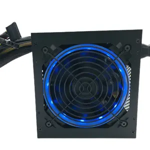 Sate Pro 590 kho OEM máy tính cung cấp điện trường hợp máy tính Fan ODM PC 500 W Điện 500 watt với RGB hộp màu đen mục trạng thái pin pcs