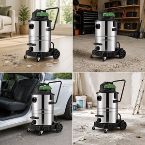 Aspiradora de Vapor Húmedo y Seco Cyclone 2026 de Nuevo Diseño, 70L de Capacidad, Eléctrica con Bolsa, para Uso Doméstico, en Automóviles y Hoteles - Product Image 2