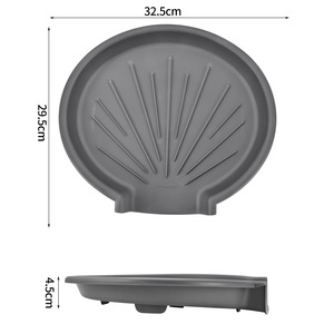 Foldable Drain Basket With Base Food Filter Collapsible <b>Colander</b> For Kitchen Use - Product Image 2