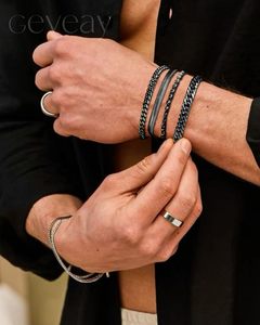 Meilleure Vente Bracelet Chaîne Cubaine en Acier Inoxydable, Largeur de 3 à 11 mm, Style Hip Hop, pour Hommes et Femmes, Bijoux en Gros en Stock - Product Image 3