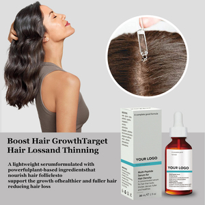 <span class=keywords><strong>Tonique</strong></span> personnalisé pour la perte de cheveux polygonum multiflorum multi-peptide densité repousse sérum de croissance des cheveux - Product Image 3