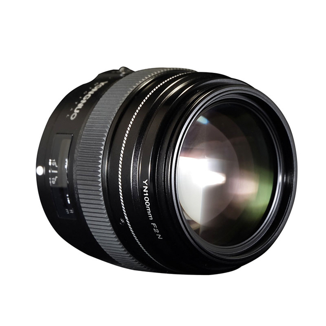YONGNUO YN100mm F2N Lens Large Aperture AF/MF Medium Telephoto Prime 100mm F2 Auto Focus Lens for  D7200 D7100 D7000