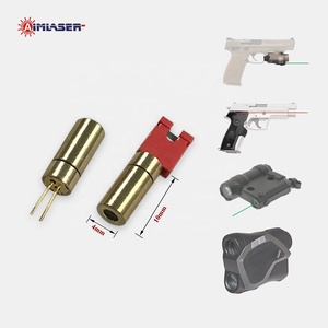 Module de <span class=keywords><strong>diode</strong></span> laser miniature 4x10mm 650nm 520nm 850nm 1mW 5mW Red Dot pour la visée laser et le pointage d'alignement laser Grip - Product Image 1