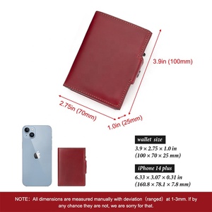 Hot Sale Minimalist <b>Trifold</b> Leather RFID Cards <b>Wallet</b> with Zip Coin Purse Luxury Slim Aluminum Pop up Credit Card Holder <b>for</b> <b>Men</b> - Product Image 6
