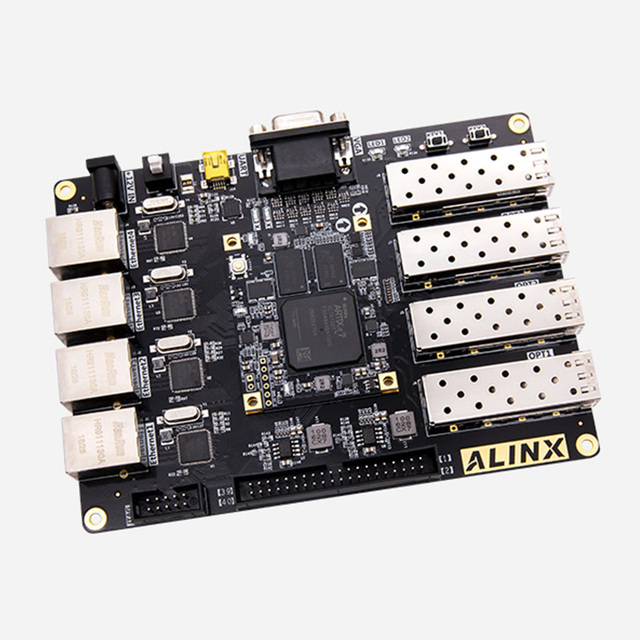 ALINX AX7101 Xilinx Artix-7 XC7A100T Industrial FPGA SOM Evaluation Board With SFP & Gigabit Ethernet