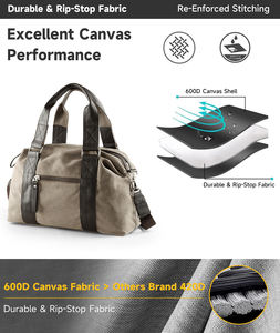 Borse da <span class=keywords><strong>viaggio</strong></span> in tela leggera Vintage da <span class=keywords><strong>uomo</strong></span> borse da <span class=keywords><strong>viaggio</strong></span> in tela - Product Image 3