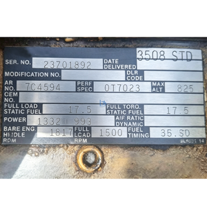 Motor Diésel LUYUE 7C4594 1332HP 993kW 1800RPM, Conjunto de Motor Completo para Equipo de Minería Caterpillar 3508 STD - Product Image 3