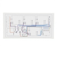Etiquetas de Guía para Instalación Industrial - Grandes Diagramas Esquemáticos para Equipos de Red, Adhesivo para Redes, Aplicación sin Burbujas