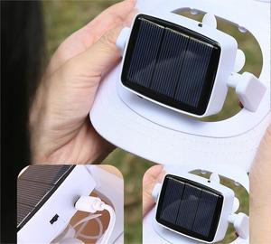 Hot New Đa Chức Năng Mặt Trời Bảo Vệ Hat Xách Tay USB Nhỏ Fan Năng Lượng Mặt Trời Powered Sạc 12 Tháng Bảo Hành Ngủ Dễ Dàng Sử Dụng - Product Image 2