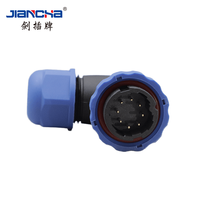 Connecteur étanche circulaire JIANCHA IP68, série SD SP, 2, 3, 4, 5, 6, 7, 8, 9, 10, 16 broches