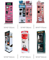 Machine à pousser les pièces de monnaie Machine d'échange de pièces de monnaie 24 heures Bill Bank Changeur d'argent automatique ODM Support Local POS Payment