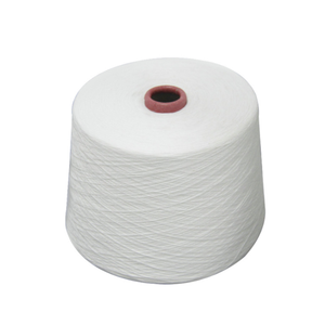 Trung Quốc Nhà máy giá rẻ 100% polyester gần Virgin <span class=keywords><strong>Spun</strong></span> sợi 20/1 30/1 40/1 50/1 thị trường Ấn Độ - Product Image 1